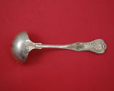 Kings by Wallace Sterling Silver Gravy Ladle 7 3/4" Serving Silverware Heirloom