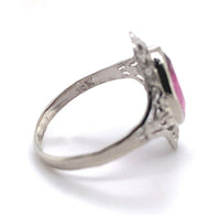 10k Gold Filigree Ring w/Marquise 1.73ct Genuine Natural Rhodolite Garnet #J6458