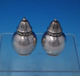Viking #6 by Georg Jensen Sterling Silver Salt Pepper Shaker Set #581 (#3121)