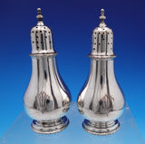 William and Mary by Lunt Sterling Silver Salt Pepper Shaker Set 2pc #744 (#0239)