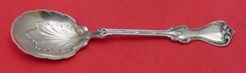 Duke of York by Whiting Sterling Silver Sugar Spoon Fancy Leaf 5 3/4" Serving