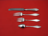 Mary Chilton Engraved #1 By Towle Sterling Regular Size Place Setting(s) 4pc