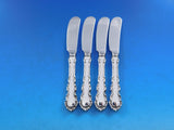 Georgian Rose by Reed & Barton Sterling Silver Butter Spreader HH Padd Set 12 pc