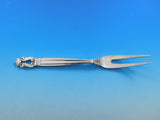 Acorn by Georg Jensen Danish Sterling Silver Flatware Set for 12 Dinner 91 pcs