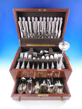Trajan by Reed & Barton Sterling Silver Flatware Set Service 186 pcs Dinner
