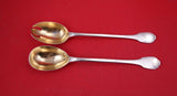 Colbert Coligny by Puiforcat French Sterling Salad Serving Set GW AS 10 1/4"