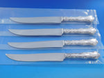Strasbourg by Gorham Sterling Silver Steak Knife Set 4pc Texas Sized Custom