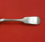 Russian Sterling Silver Serving Spoon Tablespoon Dated 1846 8 3/4" Heirloom