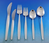 Cypress by Georg Jensen Sterling Silver Flatware Set for 12 Service 75 pc Dinner