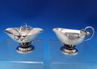 Georg Jensen Sterling Silver Sugar and Creamer 2pc Set #235A  (#7461)