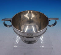 Estate English Silver Sugar Bowl with Handles by William Aitken (#4239)