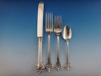 Elegante by Reed & Barton Sterling Silver Flatware Set Service 245 Pieces Huge