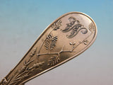 Japanese by Tiffany and Co Sterling Silver Sugar Sifter Gold-Washed 7"
