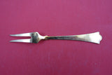 Lilje by Th. Olsens Sterling Silver Pickle Fork vermeil enameled yellow 5 3/8"