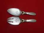 Dolphin by Frigast Sterling Silver Fish Serving Set 2pc with Double Dolphins