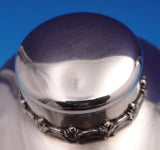 Wave Edge by Tiffany and Co Sterling Silver Tea Caddy 4 1/4" x 3 1/2" (#6960)