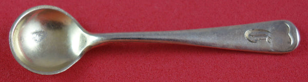Dolly Madison by Gorham Sterling Silver Salt Spoon Gold Washed 2 3/8"