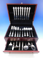 Southern Colonial by International Sterling Silver Flatware Service Set 62 Pcs