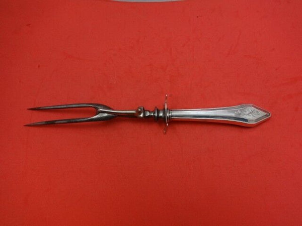 Clermont by Gorham Sterling Silver Roast Carving Fork 11" Serving Heirloom