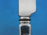 Lap Over Acid Etched by Tiffany Sterling Silver Regular Knife with Waves 9 1/4"