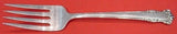 English Shell by Lunt Sterling Silver Salad Fork 6 1/4" Flatware