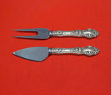 Violet by Wallace Sterling Silver Hard Cheese Serving Set 2-piece Custom Made