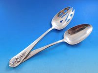 Pendant of Fruit by Lunt Sterling Silver Flatware Set for 8 Service 89 pieces