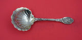 French Sterling by Various Makers Sterling Silver Strawberry/ berry spoon 8 1/2"