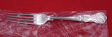 Kings By Carrs Sterling Silver Dinner Fork 8 1/4" New