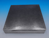 Buccellati Italian .800 Silver Cigar Box Textured with Velvet Interior (#8937)