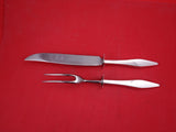 Lark by Reed and Barton Sterling Silver Steak Carving Knife 10 1/4" Fork 9"