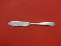 Pointed Antique by Mexican Sterling Fish Knife Flat Handle All Sterling 7 3/4"