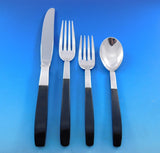 Contrast by Lunt Sterling Silver Flatware Set Service Mid Century Modern 54 pcs