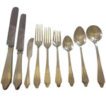 Clinton by Tiffany and Co Sterling Silver Flatware Set 8 Service 74 Pcs Dinner