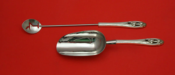 Silver Iris by International Sterling Silver Bar Set 2pc HHWS  Custom Made