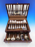 Bird by Wendt Sterling Silver Flatware Set for 12 Service 56 pieces Audubon