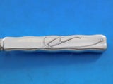 Lap Over Acid Etched by Tiffany Sterling Silver Fruit Knife HH Mushrooms 7 1/4"