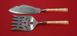 Madrigal by Lunt Sterling Silver Fish Serving Set 2 Piece Custom Made HHWS
