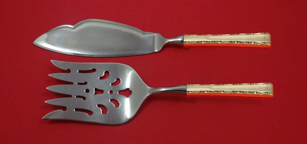Madrigal by Lunt Sterling Silver Fish Serving Set 2 Piece Custom Made HHWS