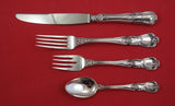 Barocco by Schiavon Italy Italian .800 Silver Dinner 4pc Setting(s) Flatware