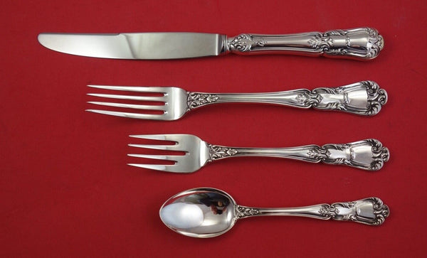 Barocco by Schiavon Italy Italian .800 Silver Dinner 4pc Setting(s) Flatware