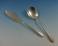 Wild Flower by Royal Crest Sterling Silver Flatware Set 12 Service 74 Pieces