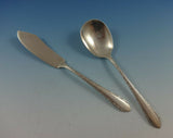 Wild Flower by Royal Crest Sterling Silver Flatware Set 12 Service 74 Pieces
