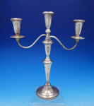 Empire by Unknown Sterling Silver Candelabra Single 3-Light 12 3/4" Tall (#3715)