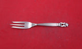 Acorn by Georg Jensen Sterling Pastry Fork 3-Tine (Long Center Tine) GI/GJ Mark
