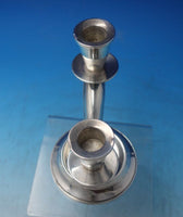 Fisher Sterling Silver Candle Holder 2-Light #C61 5 1/4" x 4 3/4" c.1960 (#6204)