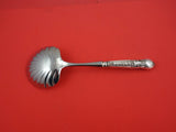 Coburg by Wallace Sterling Silver Berry Spoon shell HH WS  10"