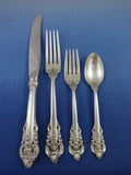 Grande Baroque by Wallace Sterling Silver Flatware Set Service Dinner 66 Pieces