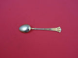 Anitra by Th. Olsens Silver Demitasse Spoon lavender enamel Vermeil 3 3/4"