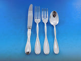 Galea by Christofle France Sterling Silver Flatware Service for 4 Set 35 pieces